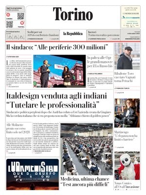 Prima Pagina "La Repubblica (Torino)"