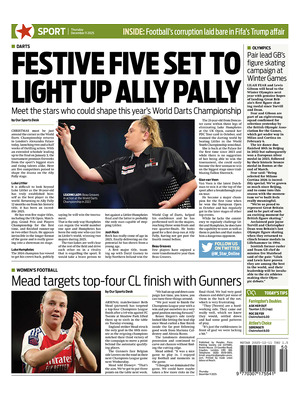 Prima Pagina "Morning Star Sport"