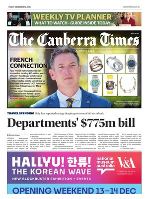 Prima Pagina "The Canberra Times"