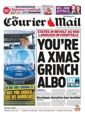 Prima Pagina "The Courier-Mail"