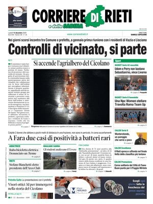 Corriere di Rieti e della Sabina