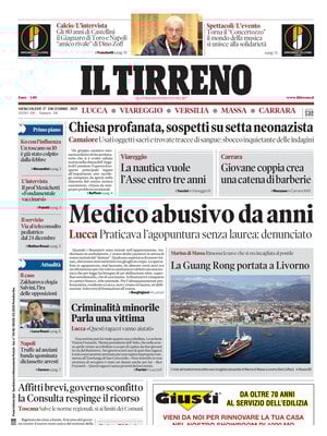 Il Tirreno (Lucca, Viareggio, Versilia, Massa, Carrara)