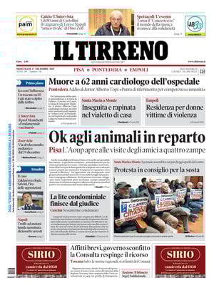 Il Tirreno (Pisa, Pontedera)