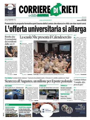 Corriere di Rieti e della Sabina