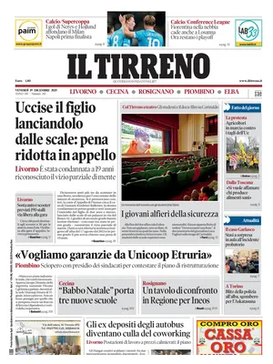 Il Tirreno (Livorno, Cecina, Rosignano, Piombino, Elba)