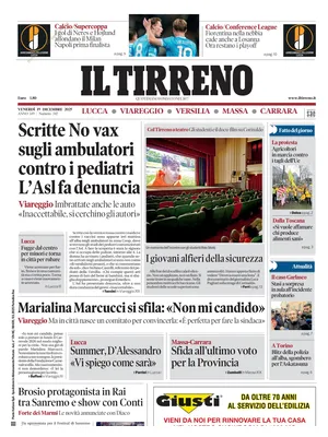 Il Tirreno (Lucca, Viareggio, Versilia, Massa, Carrara)