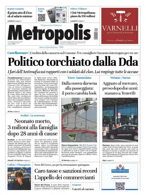 Prima Pagina "Metropolis (Napoli)"