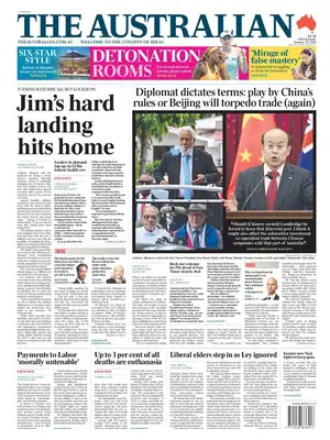 Prima Pagina "The Australian"