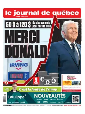 Prima Pagina "Le Journal de Québec"