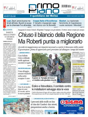 Prima Pagina "Primo Piano Molise"