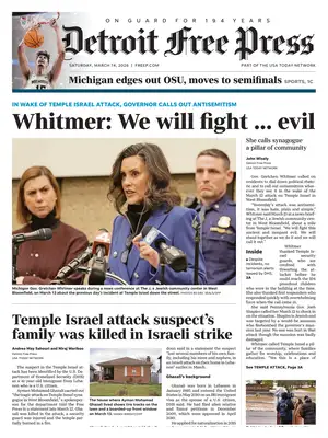 Prima Pagina "Detroit Free Press"