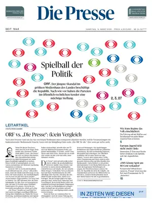 Prima Pagina "Die Presse"