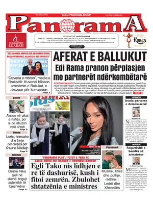 Prima Pagina "Gazeta Panorama"