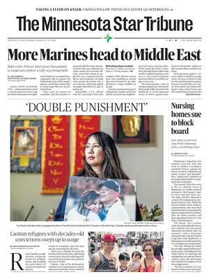 Prima Pagina "The Minnesota Star Tribune"