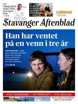 Prima Pagina "Stavanger Aftenblad"
