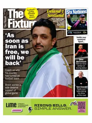 Prima Pagina "The Herald SPORT | Scotland"