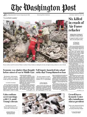 Prima Pagina "The Washington Post"