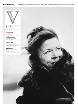 Prima Pagina "V | Volkskrant Magazine"