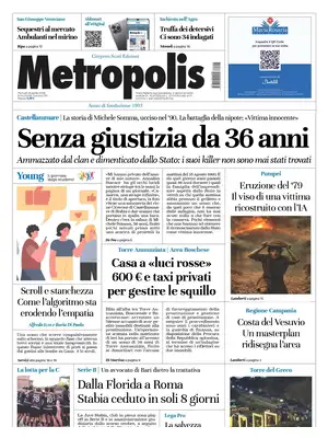 Prima Pagina "Metropolis | Napoli"