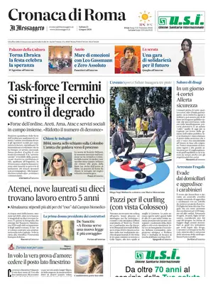 Prima Pagina "Cronaca di Roma | Il Messaggero"