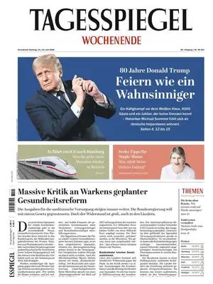 Prima Pagina "Der Tagesspiegel"