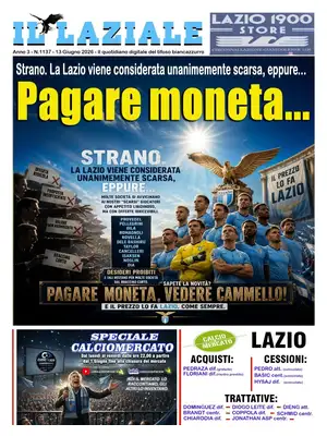 Prima Pagina "Il Laziale"
