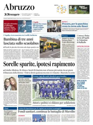 Prima Pagina "Il Messaggero | Abruzzo"