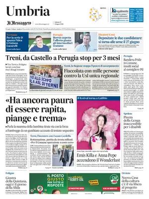Prima Pagina "Il Messaggero | Umbria"