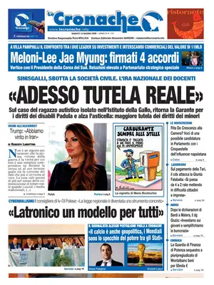 Prima Pagina "Le Cronache Lucane"