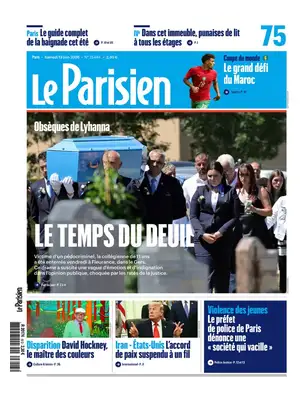 Prima Pagina "Le Parisien"