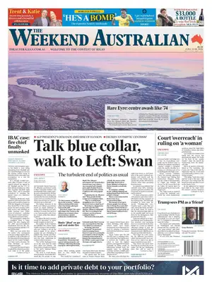 Prima Pagina "The Australian"