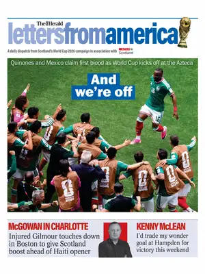 Prima Pagina "The Herald SPORT | Scotland"