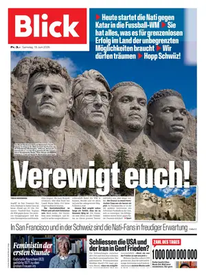 Prima Pagina "Blick"