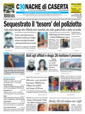 Prima Pagina "Cronache di Caserta"