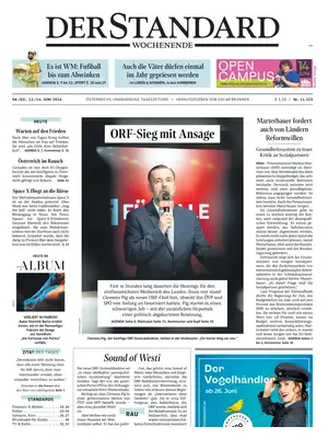 Prima Pagina "Der Standard"