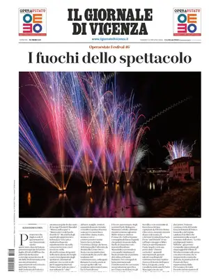 Prima Pagina "Il Giornale di Vicenza"