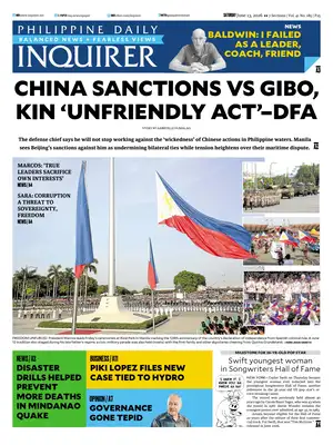 Prima Pagina "Philippine Daily Inquirer"