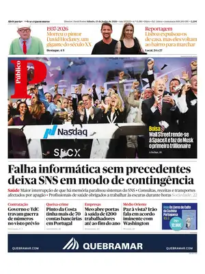 Prima Pagina "Público"