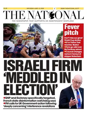 Prima Pagina "The National | Scotland"