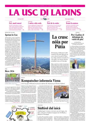 Prima Pagina "La Usc di Ladins"