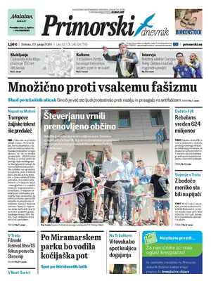 Prima Pagina "Primorski dnevnik"