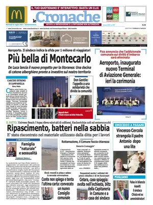 Prima Pagina "Le Cronache | Salerno"