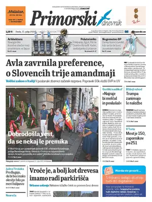Prima Pagina "Primorski dnevnik"