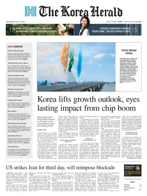 Prima Pagina "The Korea Herald"