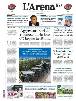 Prima Pagina "L'Arena | Verona"
