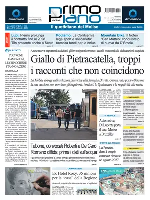 Prima Pagina "Primo Piano Molise"