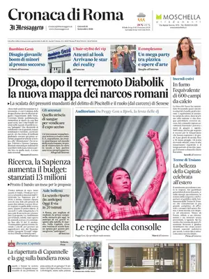 Prima Pagina "Cronaca di Roma | Il Messaggero"