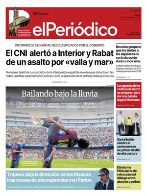 Prima Pagina "El Periódico de Catalunya"