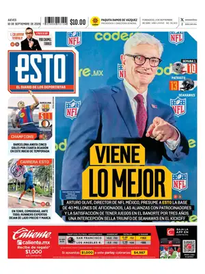 Prima Pagina "Esto"