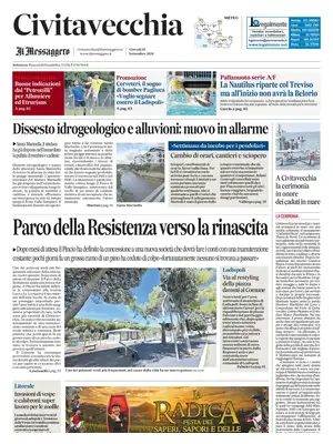 Prima Pagina "Il Messaggero | Civitavecchia"